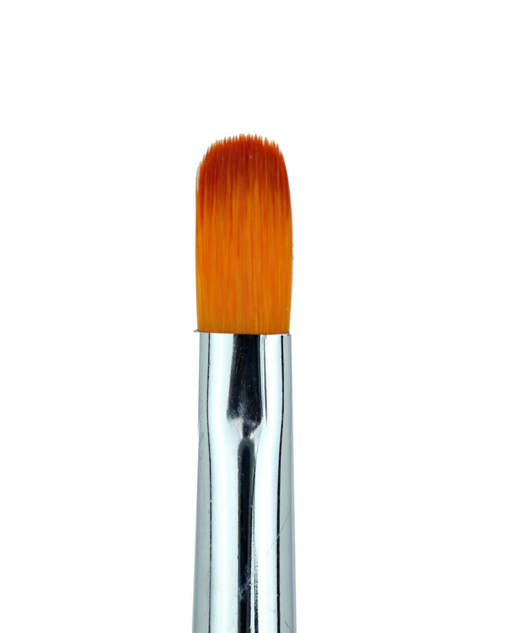 Synthetic Gel Brush - Oval - Light Brown Hair