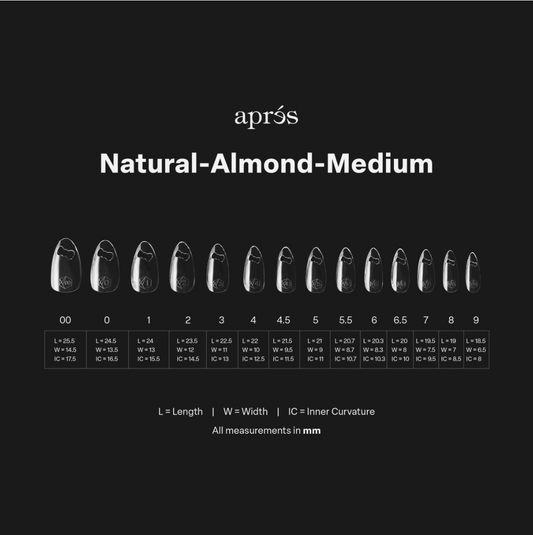 Hello Kitty Natural Almond Medium Bow Cut Tip Box