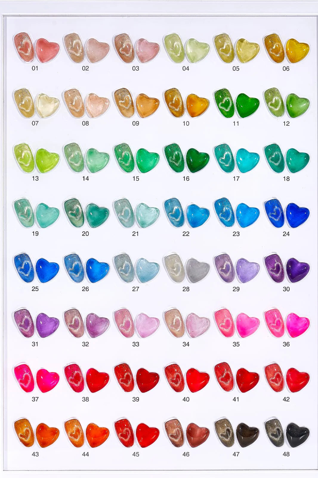 Royal - Glass Cat Eye Collection - 48 Colors