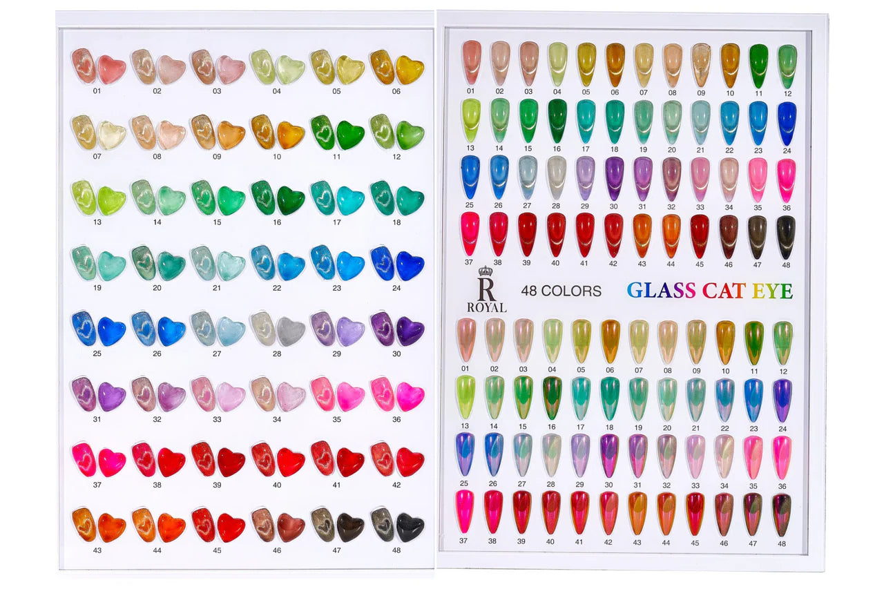 Royal - Glass Cat Eye Collection - 48 Colors